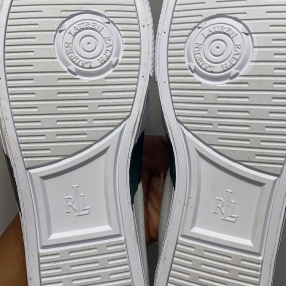 White Slip on sneaker. Spring into Spring with this beautiful sneakers by RL - Picture 2 of 2